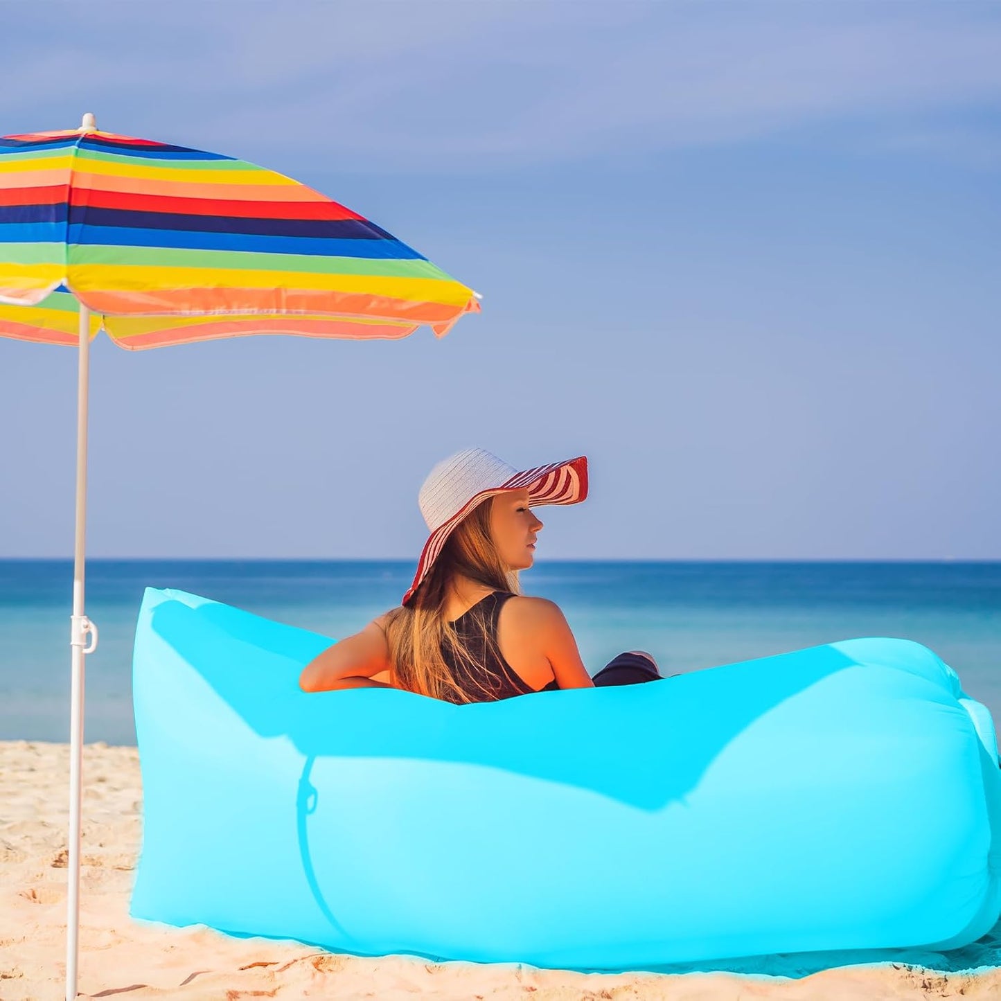 Aevlers Tear-Resistant Inflatable Loungers